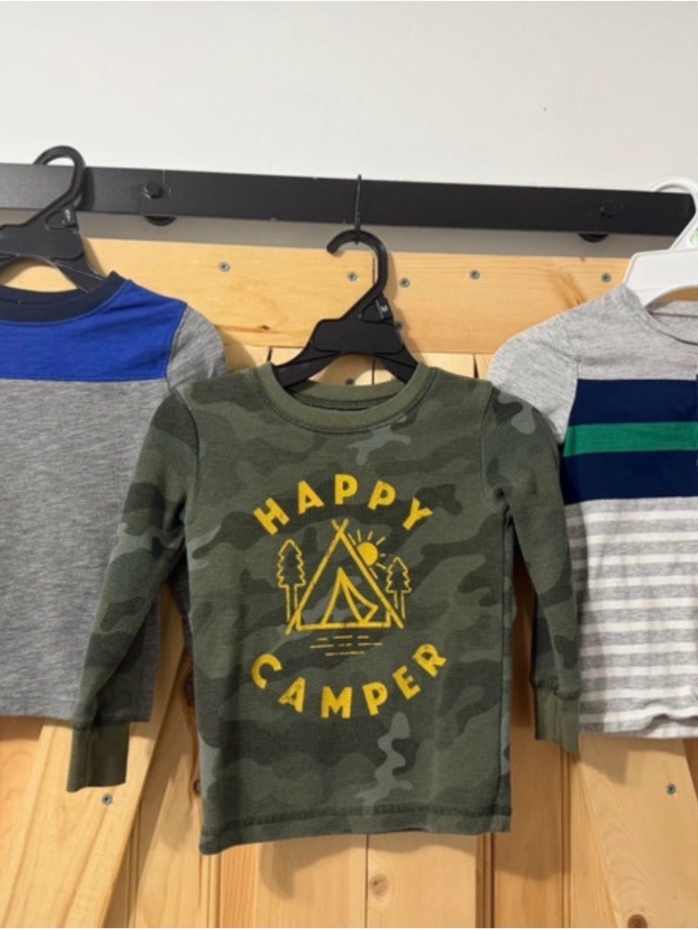 3 Long-Sleeve Tee bundle assorted brands 2T
